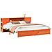 Struttura del letto con testiera contenitore con testiera 2 pcs - Foto miniatura 1