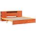 Struttura del letto con testiera contenitore con testiera 2 pcs - Foto miniatura 5