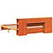 Struttura del letto con testiera contenitore con testiera 2 pcs - Foto miniatura 8