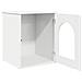 Casa per Gatti Bianco 53 x 52 x 62 cm Legno multistrato - Foto miniatura 5