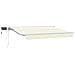 Cornice per Tenda Manuale con LED Crema 3 x 2,5 m - Foto miniatura 1