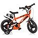 Bici Mtb Da Bambino Misura 12'' Bicicletta Da Bimbo Linea R88 Mountain Bike Con Rotelle - 12 Arancio - Foto miniatura 1