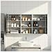 Set di Armadi da Bagno con lo scaffale 3 pcs 140 x 14,5 x 70 cm - Foto miniatura 4
