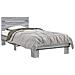 Struttura letto con testata Sonoma grigio 80 x 200 cm - Foto miniatura 1
