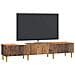 Mobile TV Legno antico 147 x 34,5 x 30 cm Legno ingegnerizzato - Foto miniatura 2