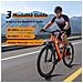 Bicicletta Elettrica 26" GT900 Shimano 21 Velocità Batteria 36V13Ah 250W 25KM /H 30-60km Display LCD con Sblocco NFC City E-Bike - Foto miniatura 3