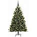 Albero di Natale artificiale pieghevole con coni Verde 180 cm - Foto miniatura 4
