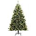 Albero di Natale artificiale pieghevole con coni Verde 180 cm - Foto miniatura 5