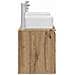 Set di Armadi da Bagno 3 pz Rovere Artigianale 53 x 35 x 63 cm - Foto miniatura 8