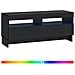 Mobile TV LED Nero Legno ingegnerizzato - Foto miniatura 3