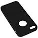 Cover Slim In Silicone Gel Nera Per Apple Iphone Se, 5 E 5s - Foto miniatura 1