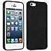Cover Slim In Silicone Gel Nera Per Apple Iphone Se, 5 E 5s - Foto miniatura 7