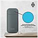 Soft Case For IQOS 2.4/2.4 plus Baby Blue Custodia Di Protezione Morbida Per Pocket Charger Silicone Soft Touch, Cover - Foto miniatura 3