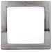 Plafoniera Led Piazza 225mm 18w 1300lm 50.000h Nichel Satinato - Foto miniatura 5