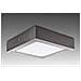 Plafoniera Led Piazza 225mm 18w 1300lm 50.000h Nichel Satinato - Foto miniatura 2