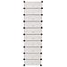 Scarpiera Modulare A 10 Scomparti Bianca - Foto miniatura 3