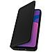 Custodia Honor 9a Portacarte Funzione Supporto Similpelle Liscia Nero - Foto miniatura 3