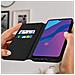 Custodia Honor 9a Portacarte Funzione Supporto Similpelle Liscia Nero - Foto miniatura 4