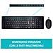 EW3255 Tastiera e Mouse Ottico Wireless - Foto miniatura 5