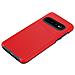 Custodia Compatibile Con Samsung Galaxy S10 Plus In Rosso Garofano - Outdoor Coperchio Protettivo Ibrido Con Superficie Antiscivolo Extra Grip Con Design A Triangolo In Silicone E Plastica - Foto miniatura 7