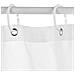 Tenda Doccia Con Poliestere, 180 X 200 Cm, Colore Bianco - Foto miniatura 2