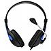 EH158B cuffia e auricolare Cablato A Padiglione MUSICA Nero, Blu - Foto miniatura 4