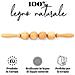 Rullo Massaggiatore Cellulite In Legno A Sfera - Massaggio Linfodrenante Per Il Corpo Con Maderoterapia - Foto miniatura 1