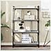 Libreria Grigio Sonoma 4 Ripiani 76x32x123 Cm Legno Multistrato - Foto miniatura 1