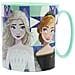 Disney Tazza Azurra Per Bambine In Plastica Frozen Elsa E Anna Da 350 Ml Adatta Al Microonde - Foto miniatura 2