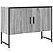 Mobile Lavabo Bagno Grigio Sonoma 60x30x60 Cm Legno Multistrato - Foto miniatura 1