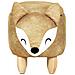 Pouf Animaletto Contenitore Fox Velluto Arancione Volpe - Foto miniatura 12