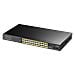 GS1028PS2 switch di rete Gigabit Ethernet (10/100/1000) Supporto Power over Ethernet (PoE) Nero - Foto miniatura 3