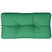 Cuscino Per Pallet Verde 70x40x12 Cm In Tessuto - Foto miniatura 2