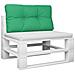 Cuscino Per Pallet Verde 70x40x12 Cm In Tessuto - Foto miniatura 3
