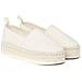 Platform Espadrille Espadrillas Cotone Scarpe Donna Beige Eu 40, Yw0yw01378 0f9 - Foto miniatura 1