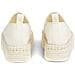 Platform Espadrille Espadrillas Cotone Scarpe Donna Beige Eu 40, Yw0yw01378 0f9 - Foto miniatura 3