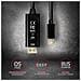 RVDM-HI14C2 Mini-DisplayPort zu HDMI Adapterkabel 4K / 30 Hz 180 cm lang - Kabel - Digital /Display /Video 1,8 m Mini DisplayPort Nero - Foto miniatura 5
