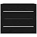 Mobile Lavabo da Bagno Rovere Nero 60x38,5x48 cm in Truciolato - Foto miniatura 4