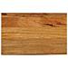 Piano Tavolo Bordi Vivi 40x30x2,5 Cm In Legno Massello Di Mango - Foto miniatura 1