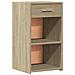 Lusso Casadino -  Comodini 2 Pz Rovere Sonoma 35x34x65 Cm In Legno Multistrato - Foto miniatura 3