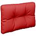 Cuscino Per Pallet Rosso 50x40x12 Cm In Tessuto - Foto miniatura 3