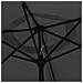 Lusso Casadino -  Ombrellone Antracite 200x224 Cm In Alluminio - Foto miniatura 4