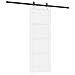 porta scorrevole  con set di hardware 'ORKDAL'Bianco in Legno Massello di Pino, porta interna  'ORKDAL'Bianca 73.5x198.5x4 cm in Legno Massello di Pino - Foto miniatura 6