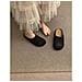 Ciabatte Donna Intrecciate A Mano In Pvc Nero, Stile Francese Con Punta Chiusa E Design Forato, Estive E Traspiranti, Compatibili Con Look Casual E Romani  M - Foto miniatura 4