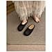 Ciabatte Donna Intrecciate A Mano In Pvc Nero, Stile Francese Con Punta Chiusa E Design Forato, Estive E Traspiranti, Compatibili Con Look Casual E Romani  M - Foto miniatura 5