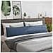 Cuscini da Divano 2 pcs Blu 200 x 40 cm Tessuto in Cords - Foto miniatura 4