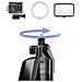 Treppiede Bluetooth Per Smartphone / Fotocamera Con Tracciamento Viso Regolabile A 360° - Foto miniatura 2