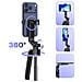 Treppiede Bluetooth Per Smartphone / Fotocamera Con Tracciamento Viso Regolabile A 360° - Foto miniatura 5