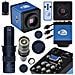 Set Microscopico Draco Blue Pro 2 In 1 - Camera Hdmi /vga 2mp + Obiettivo 180x | Alta Qualità Immagine Fullhd, Precisione Professionale - Foto miniatura 1