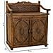 Credenza In Legno Marrone 70x42x85 - Foto miniatura 4